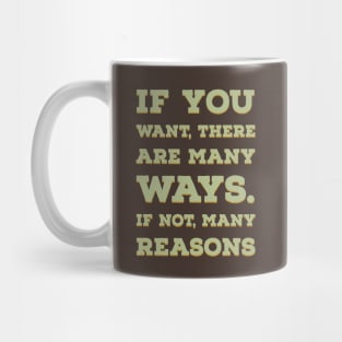 if you want there are many ways Mug